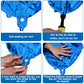 Toniful 40 Inch Large Blue Letter N Balloons Giant Alphabet Letter Balloons,Foil Mylar Big Balloons For Birthday Party Anniversa