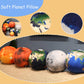 Elainren Soft Planet Mars Plush Toy Realistic Stuffed Space Planet Toy Cute Solar System Planet Plushie Doll Gifts/10.6''