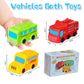 No Hole Bath Toys For Babies And Toddlers, Car Bath Toys For Infant Kids 1-3, Beach Pool Bathtub Toys For Kids, Baby Bath Toys 1
