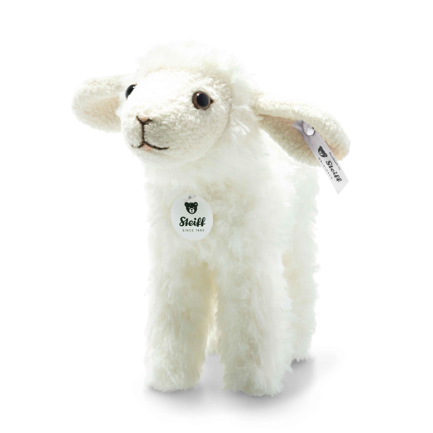 Steiff Anni Lamb 16 cm Cuddly Toy for Children Soft & Cuddly Washable Cream (074233)