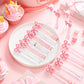 Shappy 60 Pcs Pink Bow Coquette Bubble Wands Bulk Mini Bubble Wands Party Favors Small Bubbles Birthday Party Gift for Novelty G