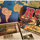 Parker Brothers Risk 1998 Board Game - Army Shaped Pieces, Multicolor, Model 0044, Cardboard
