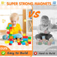 Magnetic Blocks, Magnetic Building Blocks For Toddlers 3+, Preschool Stem Magnetic Cubes Toys, Montessori Educational Sensory Ma