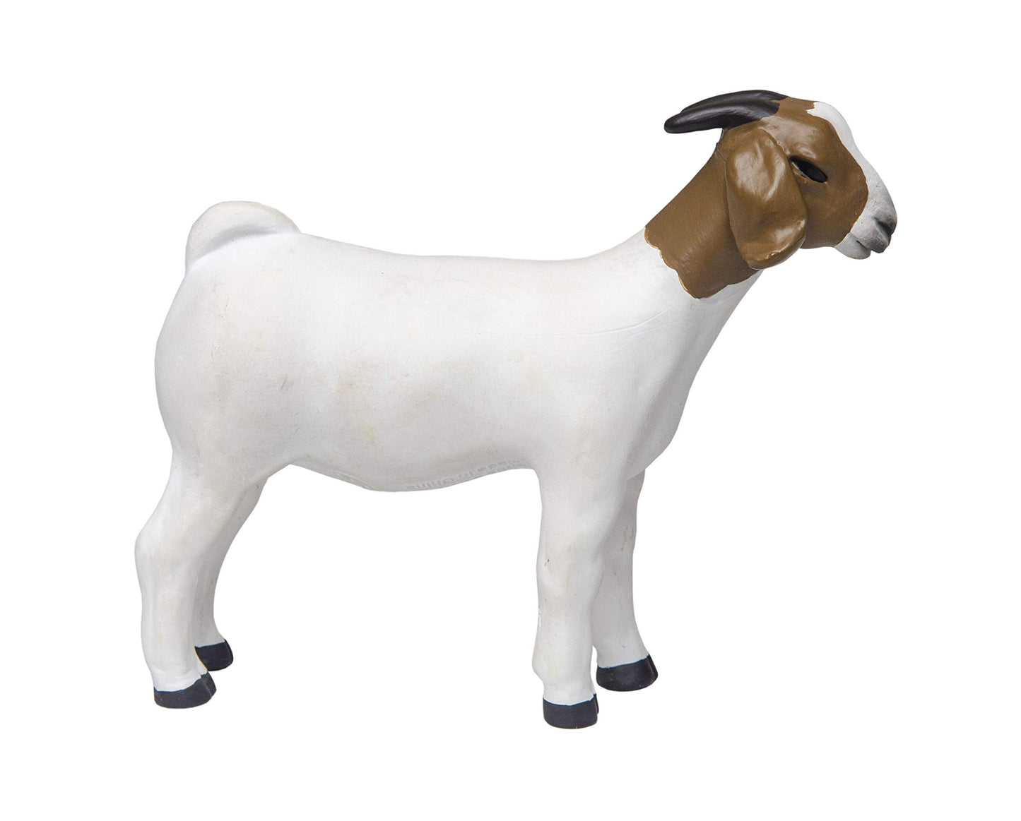 Little Buster Toys Grand Doe Show Goat, White with Brown Head, One Size, Plastic, Model 200895