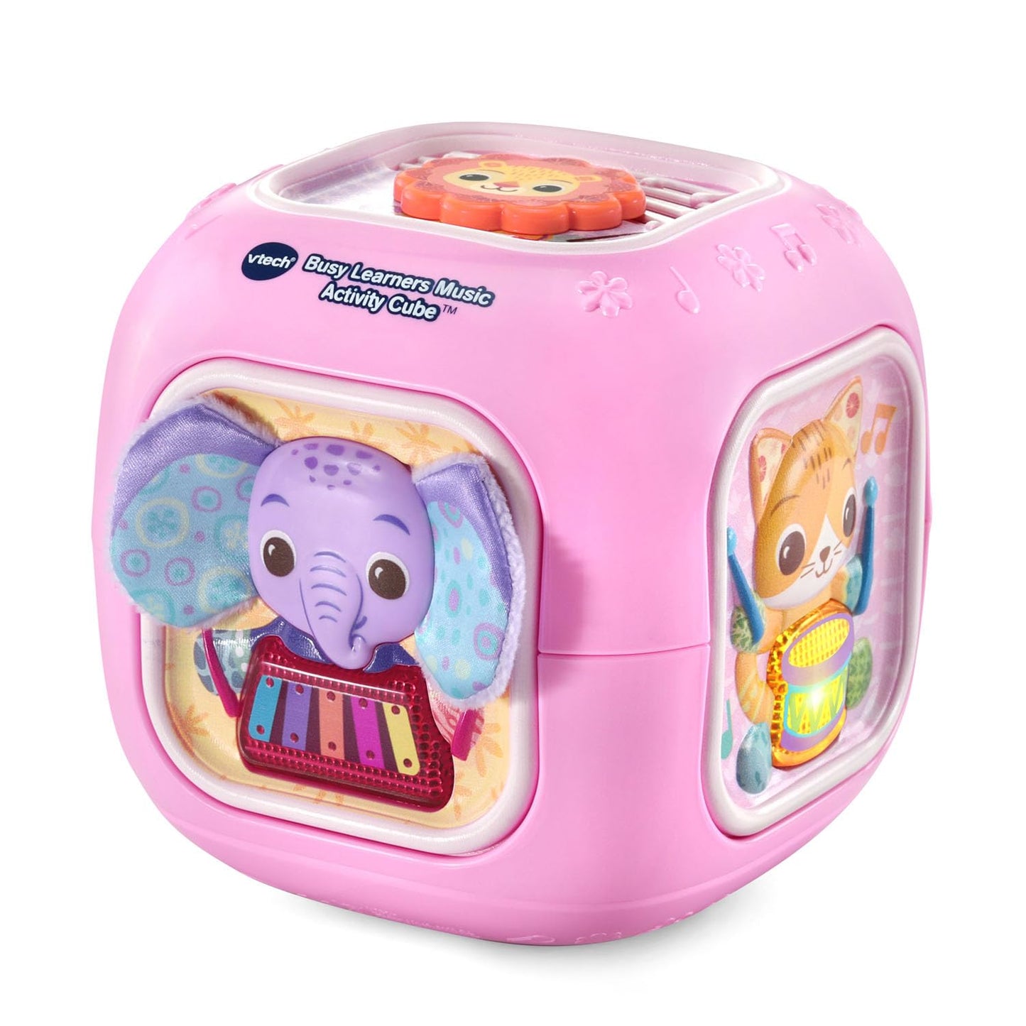 Vtech Baby Busy Learners Music Activity Cube, Pink