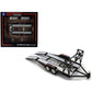 Gmp 1:43 Tandem Car Trailer With Tire Rack - Gmp-14311