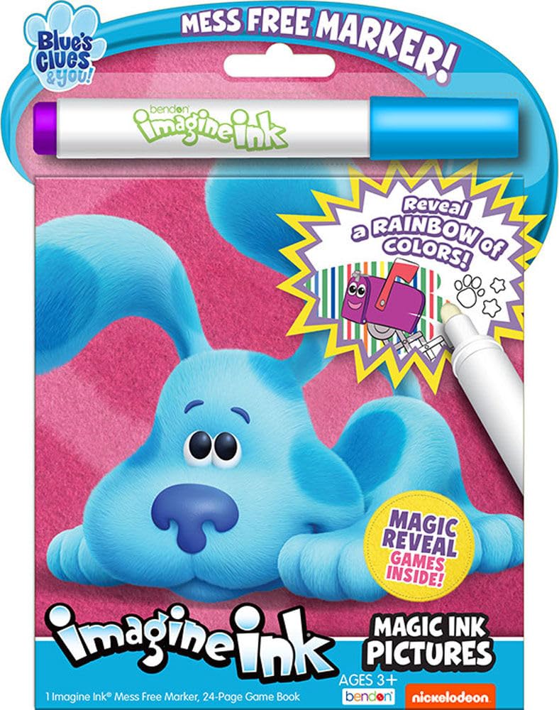 Bendon Magic Ink Pictures Bk Blues Clues & You