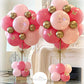 Pink And White Balloons, 35Pcs Pink White And Gold Balloons, Pink Confetti Balloons Pink Gold And White Balloons For Girls Birth
