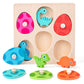 Lzdmy Montessori Wooden Puzzle For Toddlers 1-3, Dinosaur Egg Wooden Toy For 2+ Year Old, 1 Year Old Boy And Girl Gifts, Baby Pu