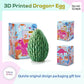 3D Printed Dragon,Dragon Eggs with Dragon Inside,Surprise Dragon Egg Toy,12'' Full Articulated Crystal 3D Dragon