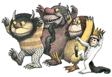 Paper House Productions 24-Piece Where the Wild Things Are Floor Puzzle - 36" x 24" Cardboard PUZ-4001E