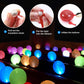 Zgwj 100Pcs Mini Led Lights, Led Balloons Light Up Balloons For Party Decorations Neon Party Lights For Paper Lantern Easter Eggs Birthday Party Wedding Halloween Christmas Decoration - Blue