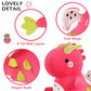 Ditucu Cute Dragon Fruit Dinosaur Stuffed Animals Plush Toys Dolls Soft Dino Pitay Plushie Birthday Gifts For Kids Girls Boys Red 16 Inch
