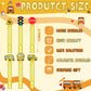 Shappy 60 Pcs School Bus Driver Bubble Wands Bulk Mini Bubble Wands Party Favors Small Bubbles Birthday Party Gift for Novelty G