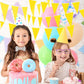 Tatuo 820 Ft 500 Pcs Pennant Banner Flag String Hanging Triangle Bunting Flag For Party Celebration Holiday Wedding Decoration, 10 Set (Yellow)