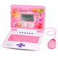 LESHITIAN Kids Laptop - Educational Computer with 80 Activities, Blue, Plastic, Ages 5+