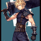 Magic: The Gathering - Final Fantasy Players Card Sleeve Character Borderless Edition Former Soldier, Cloud MFS-31
