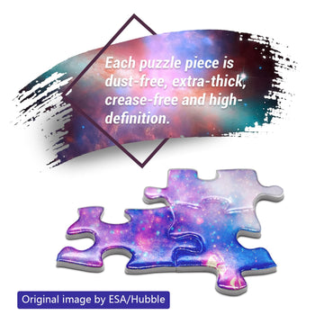Space Puzzle 1000 Pieces Adult, Galaxy Solar System Puzzle, Hubble-Galactic Centre Region Planets Star Nebula Universe Picture Jigsaw Puzzle
