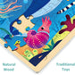 Moinkidz 48 Piece Puzzles For Kids Ages 3-5 With Unique Puzzle Pieces, Wooden Jigsaw Puzzle For 3 4 5 6 7 8 Year Old, Ocean Animal Toddler Puzzles For Kids Ages 4-8 With Storage Tray