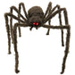 Big Mo's Toys Creepy Spider - Realistic Black Tarantula with Red LED Eyes