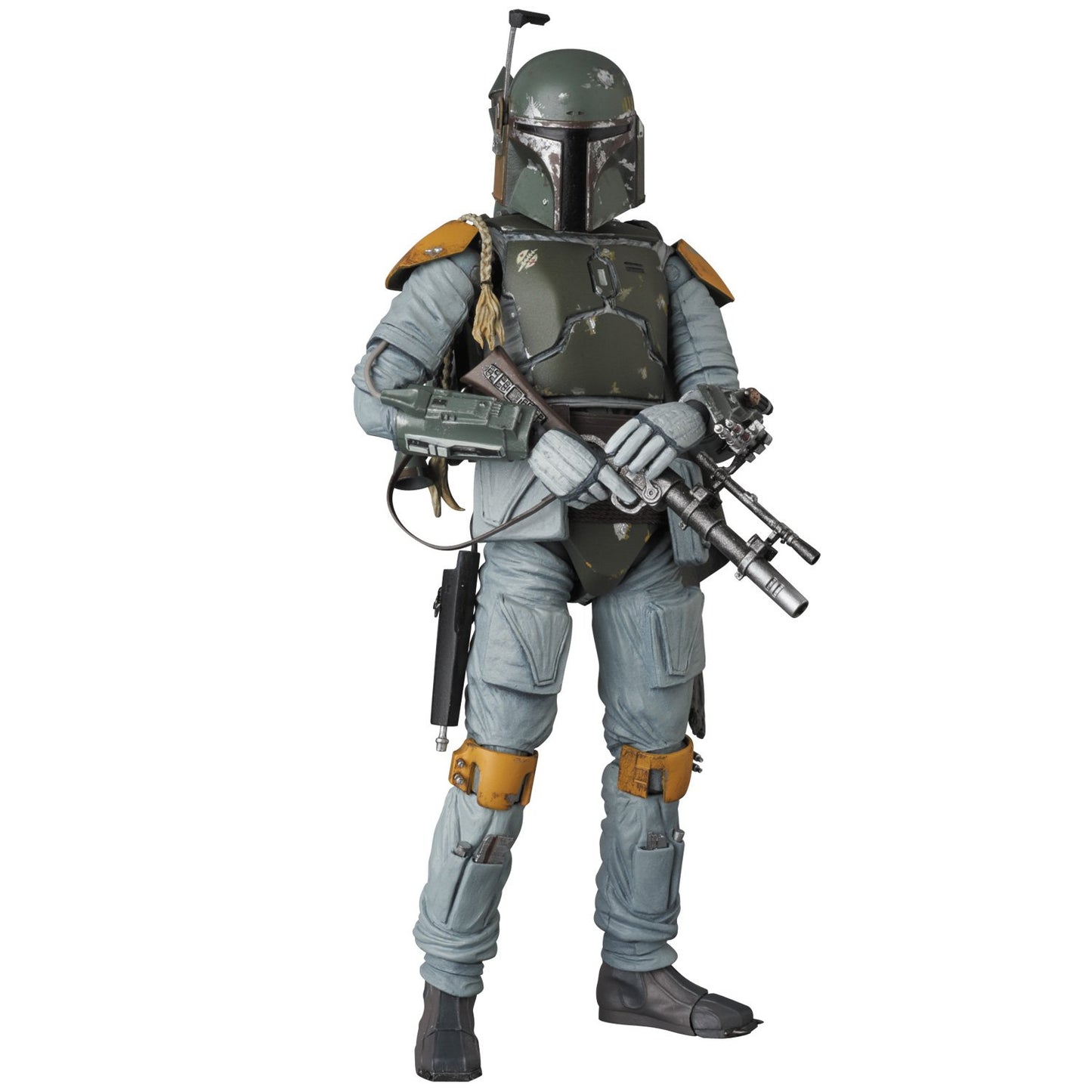 MEDICOM TOY Boba Fett MAFEX No. 16 Action Figure, 6.29 Inch, Green/Silver Plastic Collectible