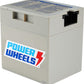 Power Wheels 12-Volt Ride-On Toy Replacement Battery, 12-Ah, Multicolor, Model G5894