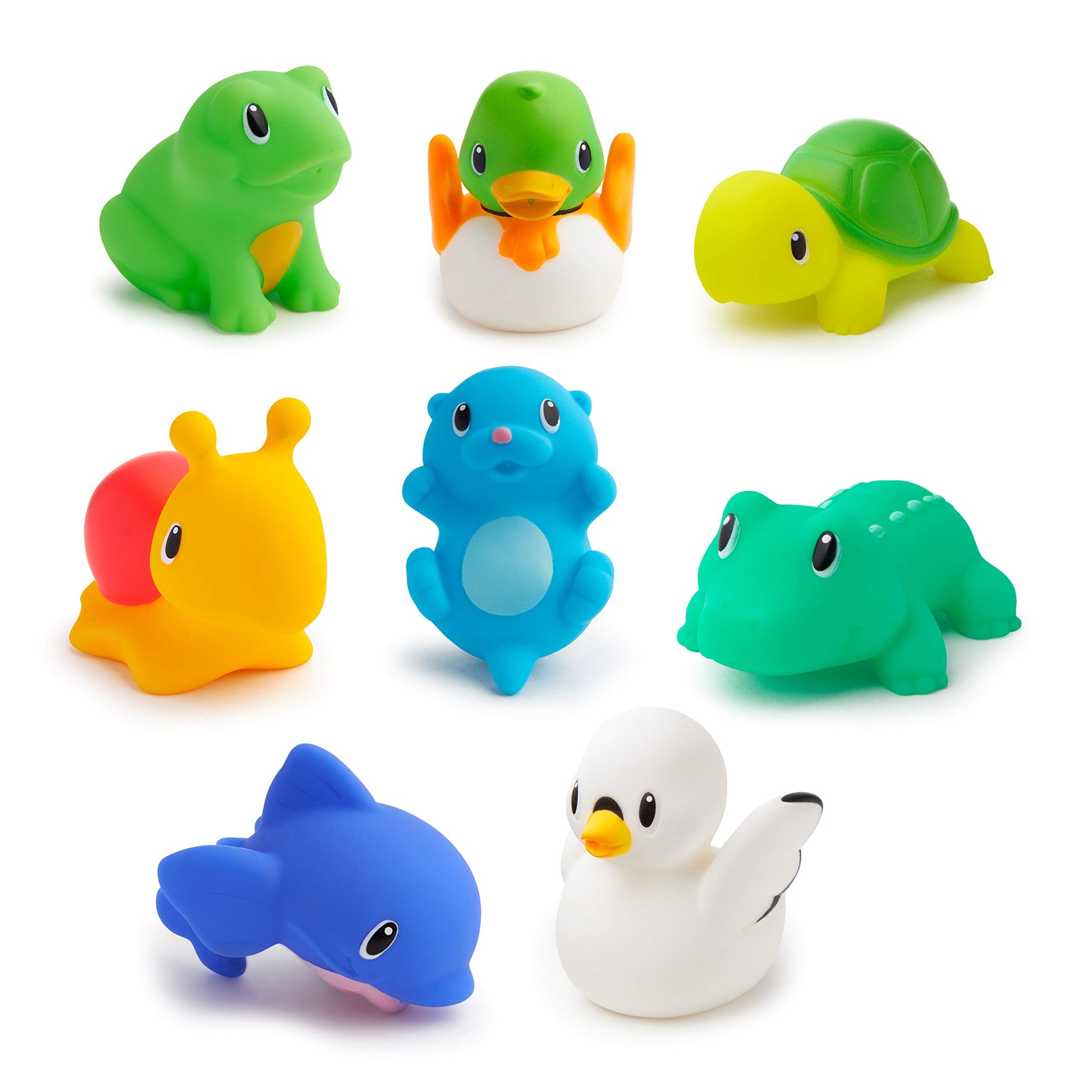 Munchkin® Baby Bath Toy Squirts, Lake™ Animals, 8 Pack
