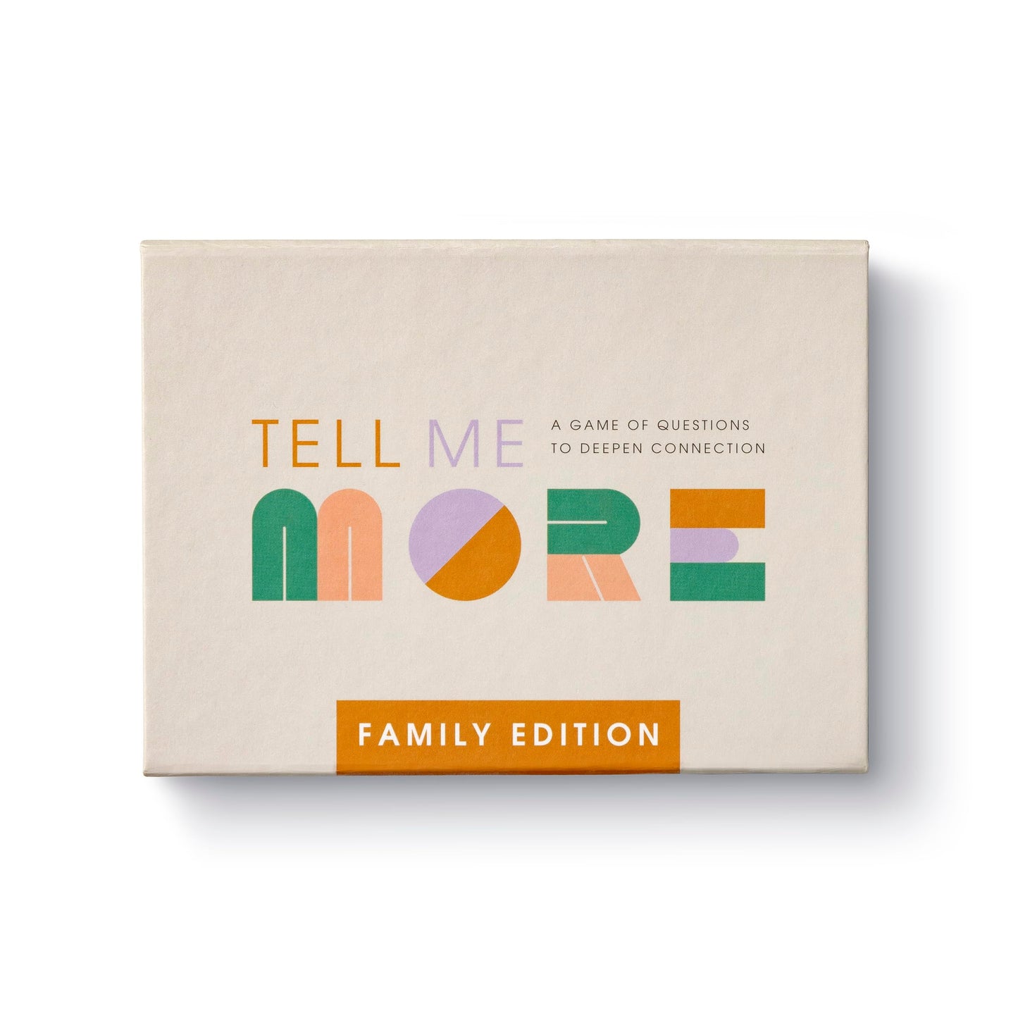 Compendium Family Edition Conversation Starter Game - 52 Questions, Paper, 6"x4.5"x0.5", Model 11230