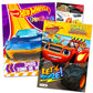 Blaze and The Monster Machines Coloring Book Super Set -- 2 Books Plus Cars Stickers