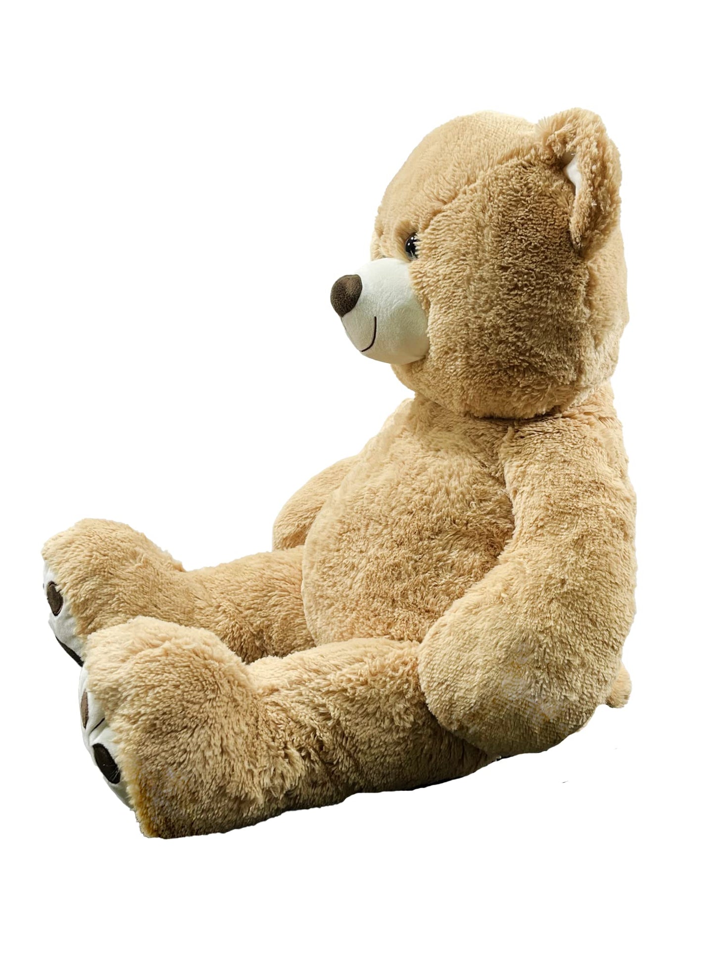 Anico 36 Tall (3 Foot) Big Plush Beige Bear  Stuffed Animal  Teddy Bear with Smiling Face. enhanced Stuffed Toy Teddy Bear  Perfect for Girlfriend  Kids  Valentine's Day  Christmas!