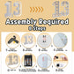 Imprsv 3Ft Silver 13Th-Birthday Decorations Numbers: 13Th Birthday Party Anniversary Decorations Large Light Up Numbers 13 For G