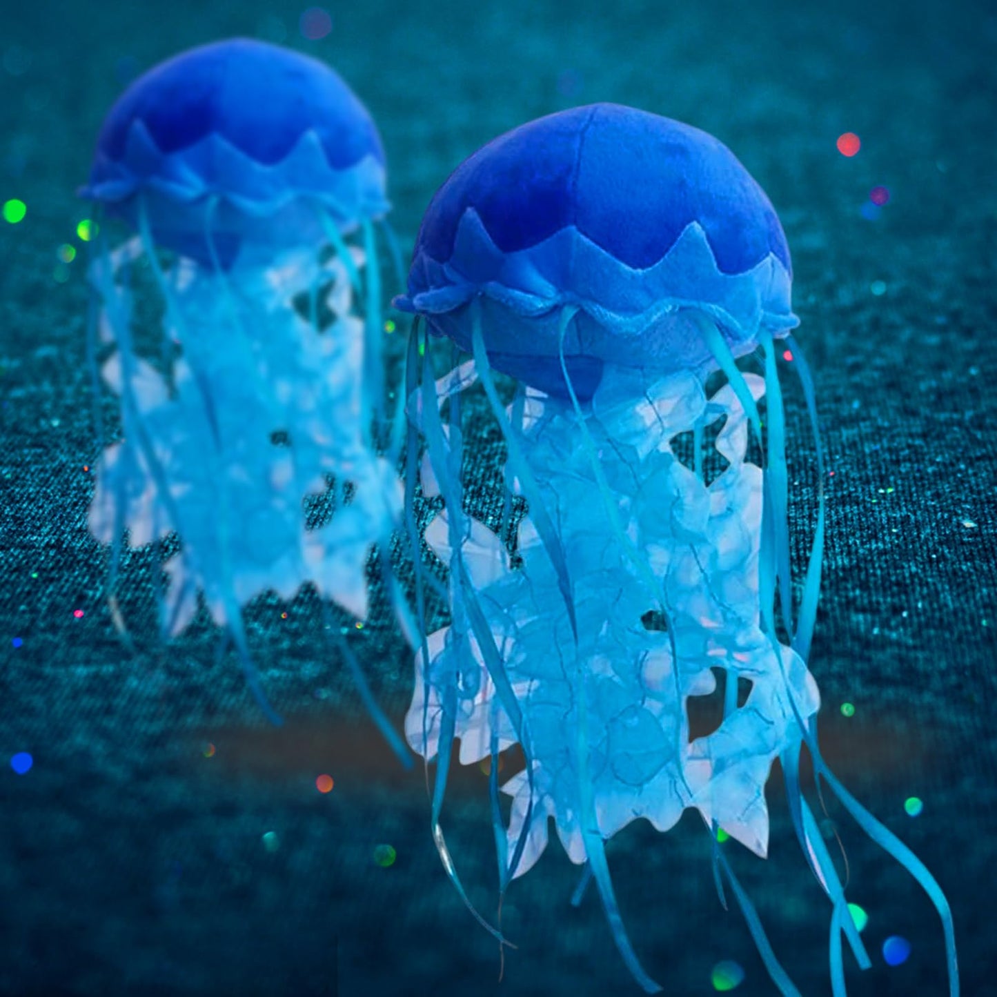 Double Bread Realistic Jellyfish Stuffed Animal, Cute Jellyfish Plush Toy For Birthday Room Decor, Sea Animal Jellyfish Collecti