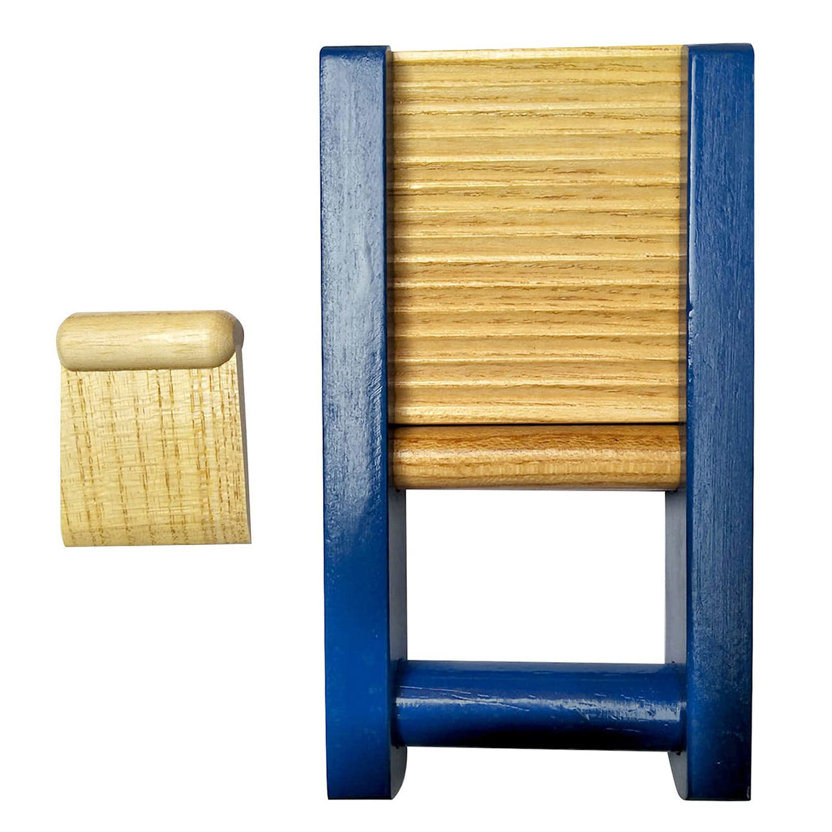 Excluzo Musical Washboa Solid Wood Percussion Instrument Educational Wooden Musical Instrument With Percussion Tool (Wooden Scra