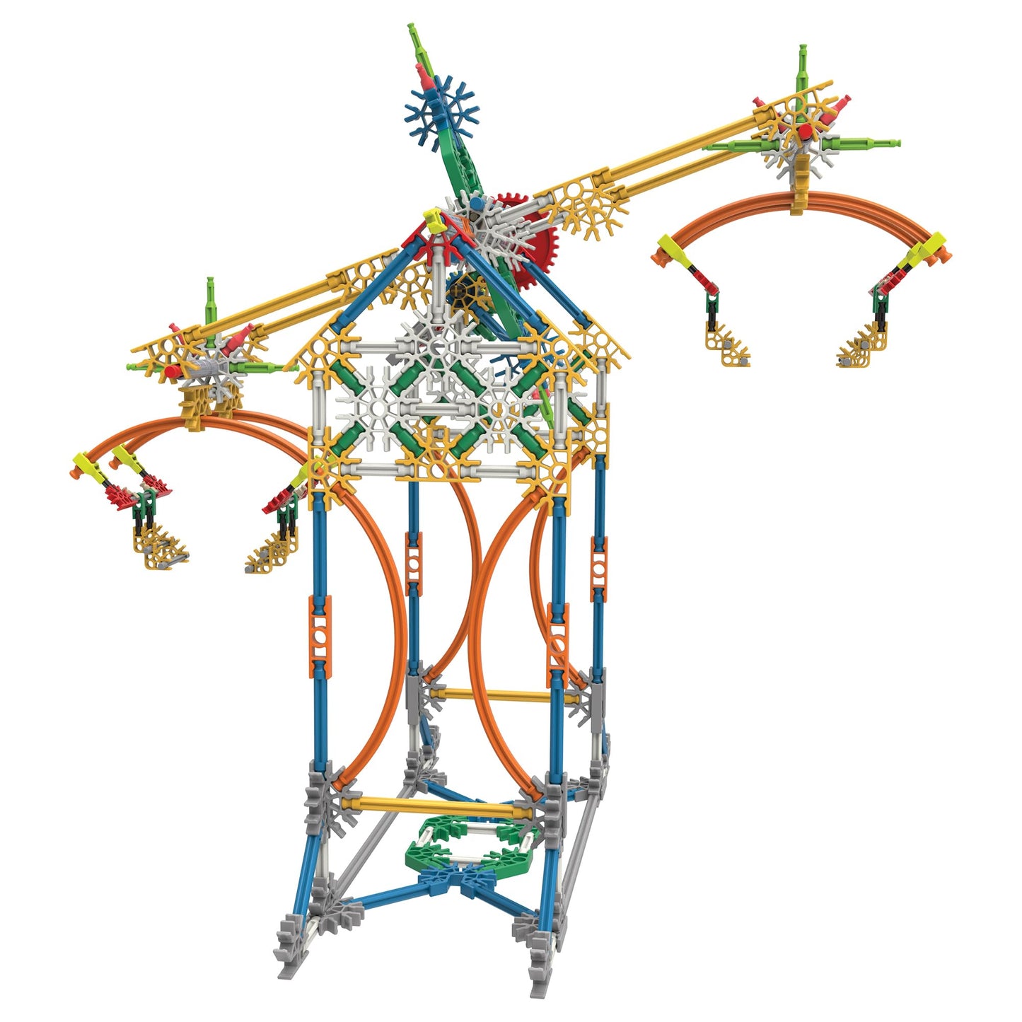 KNEX Education - STEM Explorations: Swing Ride Building Set 2 Pieces, STEM Learning Ages 8+