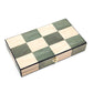 Wood Backgammon Set, Olive