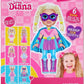 Pocket Watch Love Diana 6 Inch Fashion Doll | Superhero Diana