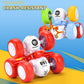 Cddzsw Pull Back Truck For Toddler Boys For Ages 3-5,6 Rounds Inertia 360 Rotating Stunt Car Toys 3 4 5 6 Year Old Kids,Push And