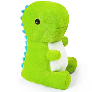 Benben Dinosaur Stuffed Animal, 10” T-Rex, Dino Plush Toys, Cute Plushies Stuff For Kids, Tyrannosaurus Rex, Baby Shower, Christmas, Birthday Gifts, Easter Decorations, Green