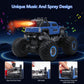 MYDOVA Remote Control Monster Truck 2.4GHz Remote Control Car, RC Monster Truck 2 Battery 80 Mins+,1:16 Scale Indoor Outdoor All