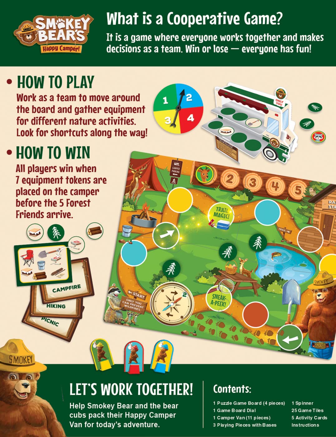 Smokey Bear Cooperative Game
