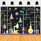 Fitumiw Chemical Science Birthday Party Backdrop 7x5ft Chemical Experiments Science Party Decorations Background for Kids Chemis