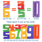 Lasoba Wooden Numberblocks Toys, 30 Pcs Number Blocks Toys For Kids, Large Number Block 1-10, Digital Building Blocks, Stacking