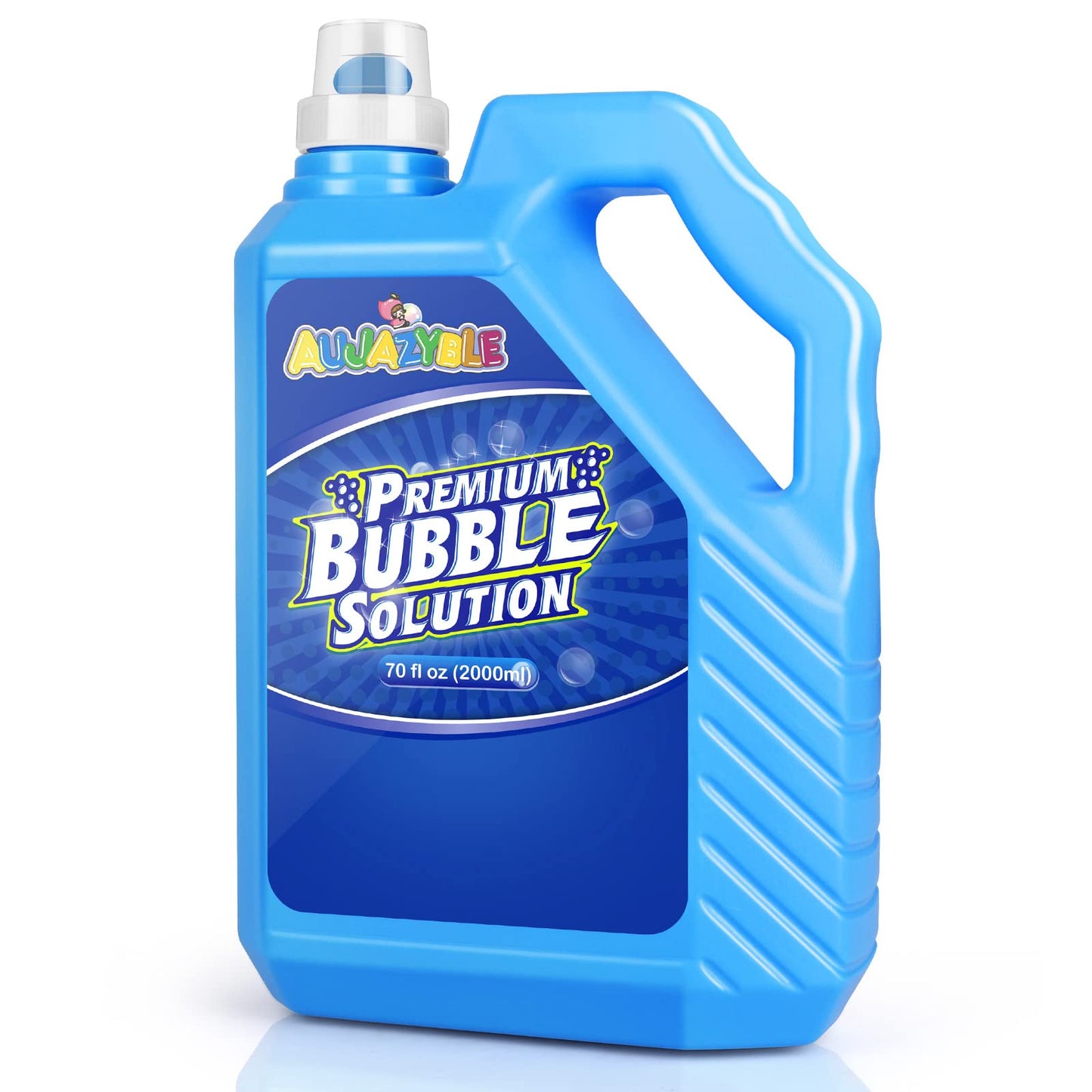 Bubble Solution Refill 70 Oz | Pre-Mix Premium Bubble Refill Solution No Measuring Required | Bubbles For Kids | Bubbles Refills