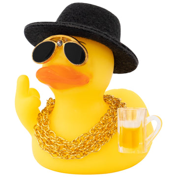 Wonuu Rubber Duck Car Ornament Funny Office Gifts Duck Car Dashboard Decorations Quirky Decor Duck Rubber Ducky Funny Car Access