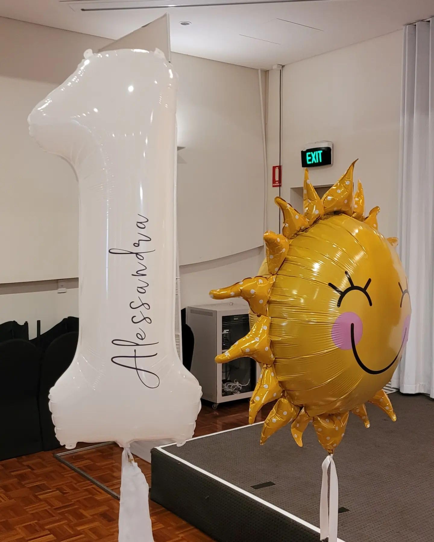 40 Inch White 1 Balloon For First Birthday, Translucent 1St Number Balloons Birthday Decorations For Girl Boy Kids Toddler Baby,