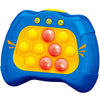 Pop Push Game Toy For Kids, Quick Fast Push Pop Puzzle Handheld Game Light Up Fidget Toy 8-12, Pop Bubble Sensory Toys Christmas