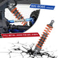 ARRCat 2PCS Front Shocks Upgrade Parts for 1/10 Arrma Bigrock 4X4 Granite 4X4 Senton 4X4 Vorteks 4X4 Typhon 4X4 RC Truck,Full Al