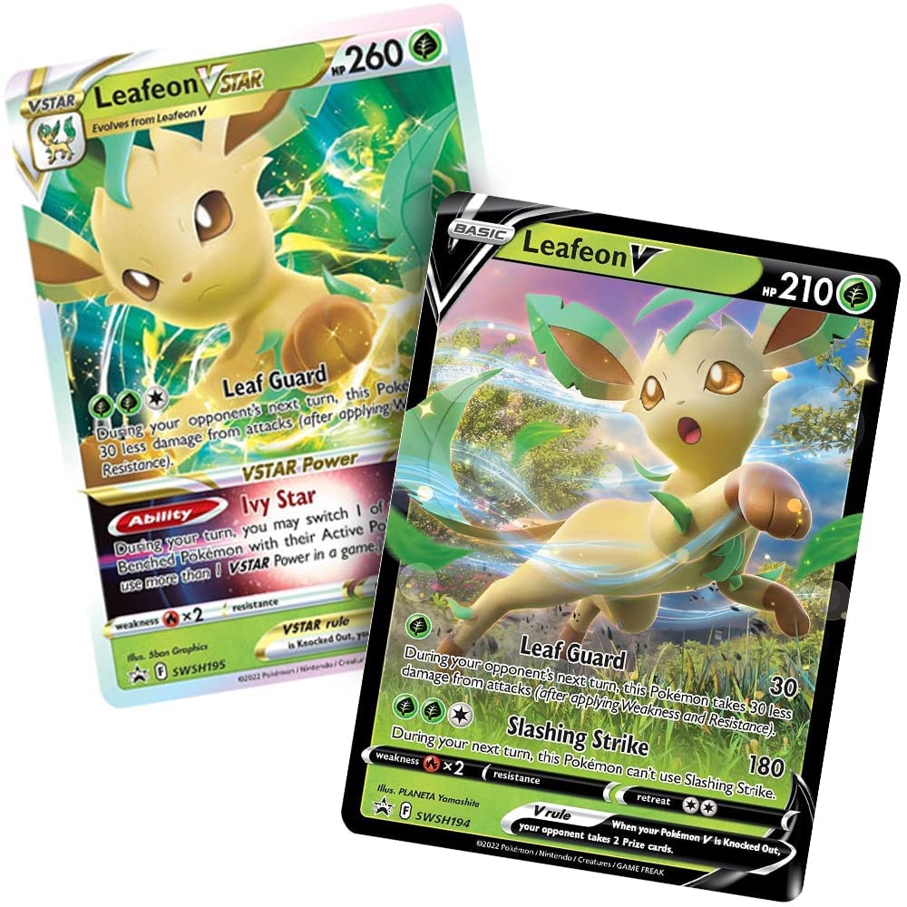 Pokemon Cards: Leafeon Vstar Special Collection Box