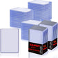 KALOPEZY 50 Pcs Hard Plastic Card Sleeves - 3x4 Inch Protective Holders for Baseball & Trading Cards, 50 Pack