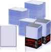 KALOPEZY 50 Pcs Hard Plastic Card Sleeves - 3x4 Inch Protective Holders for Baseball & Trading Cards, 50 Pack